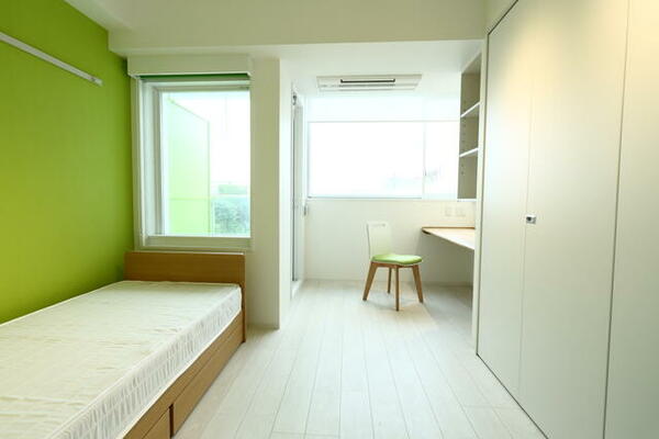 画像3:全室個室でトイレ・バス、キッチンも各室にあり。