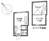 新宿区喜久井町 2階建 築7年のイメージ