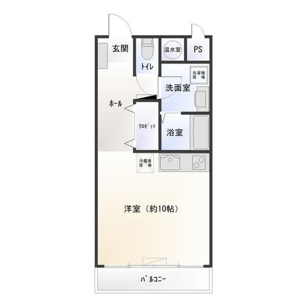 ピエタ・テールⅡ｜山形県新庄市沖の町(賃貸マンション1R・3階・32.60㎡)の写真 その1