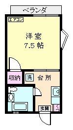神奈川県鎌倉市材木座３丁目(賃貸アパート1K・1階・24.00㎡)の写真 その1