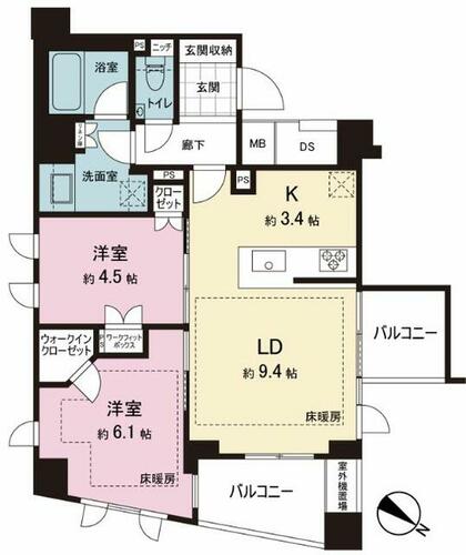 同じ建物の物件間取り写真 - ID:213101972247