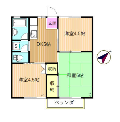 同じ建物の物件間取り写真 - ID:214054774530