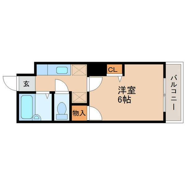 アーバンハイツ双葉ヶ丘 213｜宮城県仙台市青葉区双葉ケ丘１丁目(賃貸マンション1K・2階・19.00㎡)の写真 その2