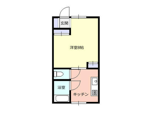 同じ建物の物件間取り写真 - ID:206001957481