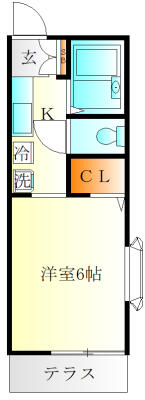 同じ建物の物件間取り写真 - ID:214054839487