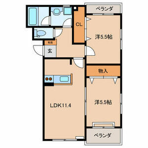 同じ建物の物件間取り写真 - ID:240028238221