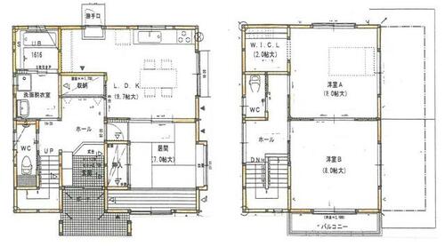 detached 徳島県徳島市上八万町しらさぎ台
