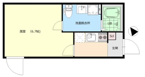 同じ建物の物件間取り写真 - ID:213101656137