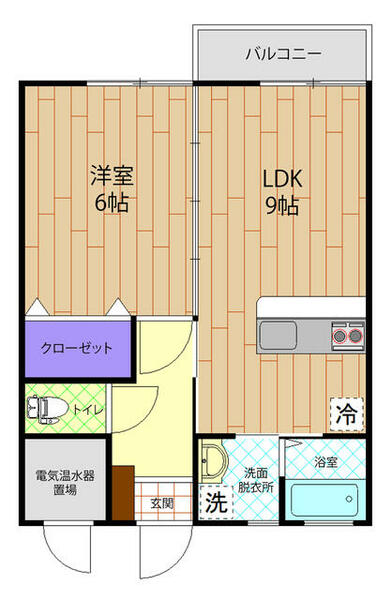 鹿児島県鹿児島市伊敷１丁目(賃貸マンション1LDK・4階・37.80㎡)の写真 その2