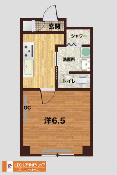 ピース・クラージュ　Ｂ 102｜徳島県徳島市南末広町(賃貸マンション1K・1階・21.80㎡)の写真 その1