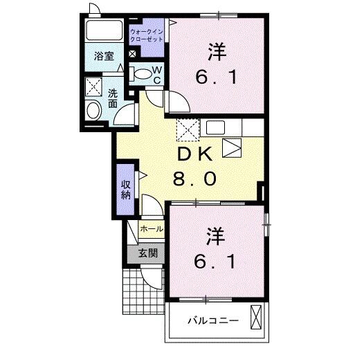 同じ建物の物件間取り写真 - ID:242001481980