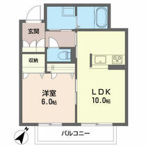 ラルーチェ 302 ｜ 福島県いわき市小名浜字山神北（賃貸マンション1LDK・3階・41.23㎡） その2