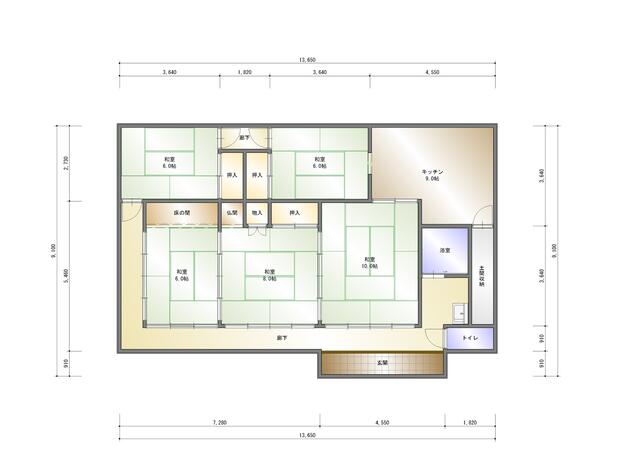 宮城県石巻市の一戸建て | 100万円 | 5DK | 272m² | Akiyama house finder