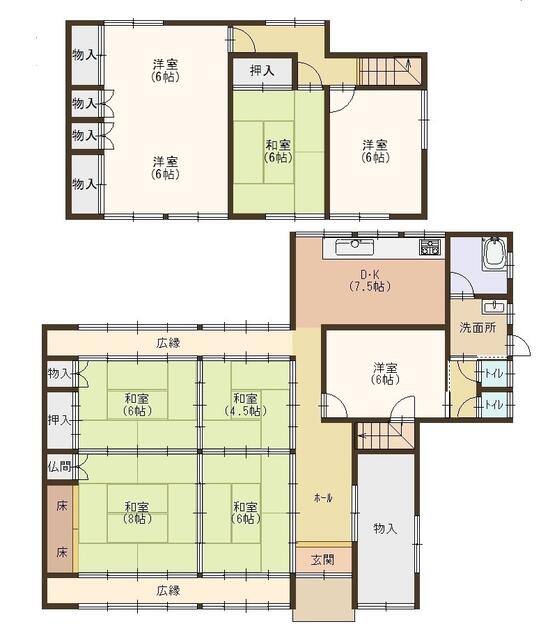 奈良県宇陀市の一戸建て | 280万円 | 8SDK | 326.71m² | Akiyama house finder
