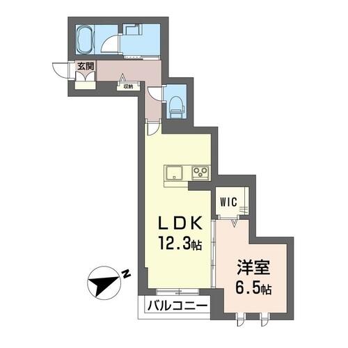 フォーシーズン 105｜埼玉県さいたま市中央区本町西１丁目(賃貸マンション1LDK・1階・47.00㎡)の写真 その2