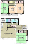 磐田市一言 2階建 築48年のイメージ