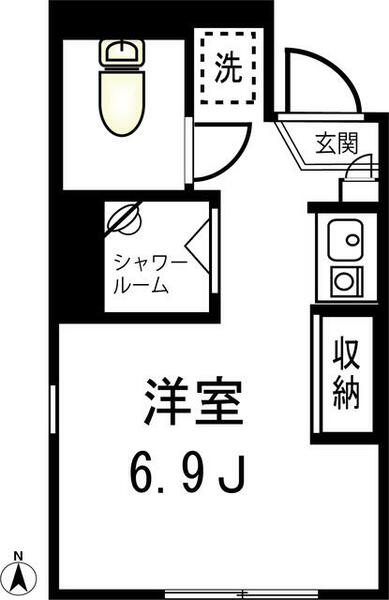 ハーヴェストⅤ 303｜東京都大田区本羽田１丁目(賃貸アパート1K・3階・16.50㎡)の写真 その1