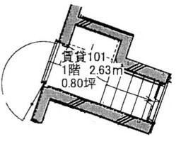 ｑｕａｒｔｅｔ 101 ｜ 東京都世田谷区三軒茶屋２丁目（賃貸マンション1LDK・1階・48.26㎡） その2