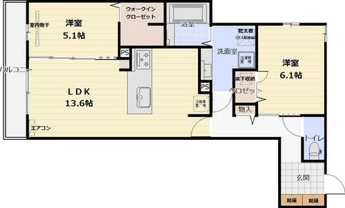 同じ建物の物件間取り写真 - ID:227082138734