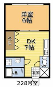 同じ建物の物件間取り写真 - ID:227081695797