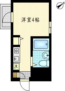 同じ建物の物件間取り写真 - ID:214055334589