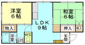 北九州市戸畑区中原西１丁目 2階建 築51年のイメージ