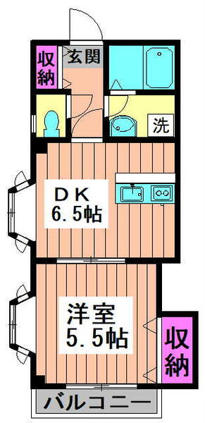 東京都杉並区高円寺北２丁目(賃貸マンション1DK・3階・31.80㎡)の写真 その2