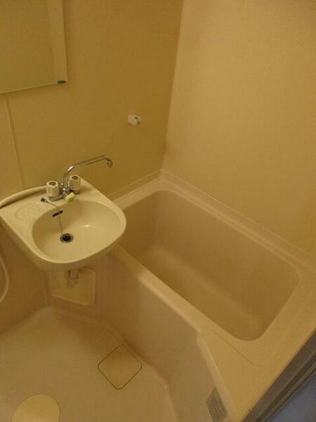 画像7:ガス給湯タイプの浴室です。