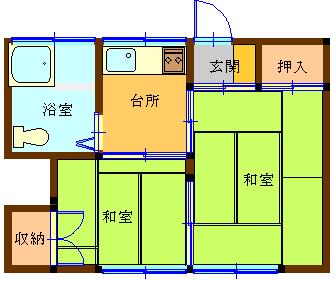 松波荘_間取り_0