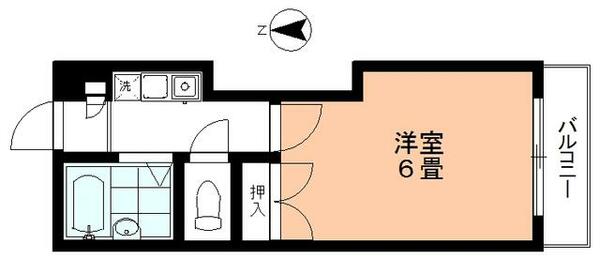 東京都中野区上鷺宮２丁目(賃貸アパート1K・1階・18.72㎡)の写真 その2