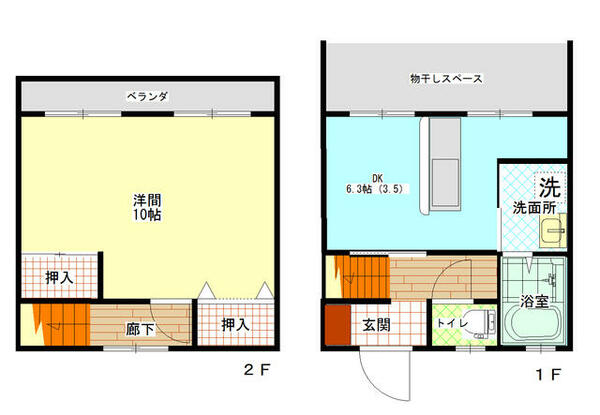 Ｋメゾン 2｜大分県豊後大野市三重町秋葉(賃貸アパート1DK・1階・45.00㎡)の写真 その1