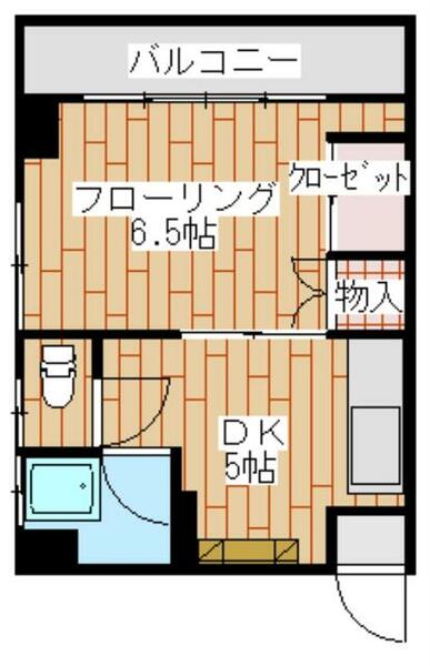 鴨池ビル 201｜鹿児島県鹿児島市鴨池１丁目(賃貸マンション1DK・2階・21.00㎡)の写真 その2