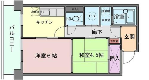 同じ建物の物件間取り写真 - ID:203001990213