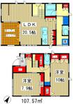 板橋区中台３丁目 2階建 築5年のイメージ