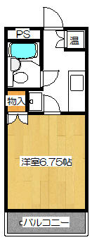 同じ建物の物件間取り写真 - ID:204004211536