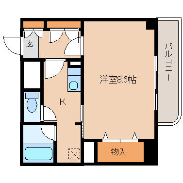 同じ建物の物件間取り写真 - ID:207001208990