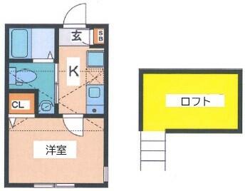 神奈川県横浜市保土ケ谷区上星川２丁目(賃貸アパート1K・2階・18.12㎡)の写真 その2