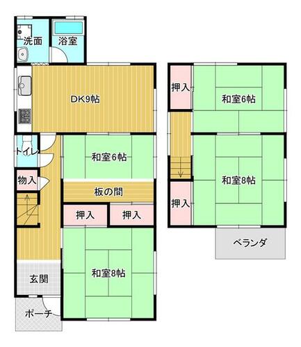 detached 徳島県小松島市小松島町字南開