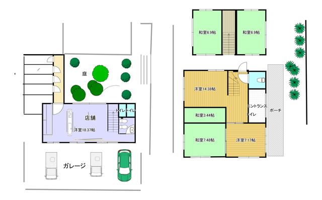 兵庫県川辺郡猪名川町の一戸建て | 2500万円 | 7LDK | 656m² | Akiyama house finder