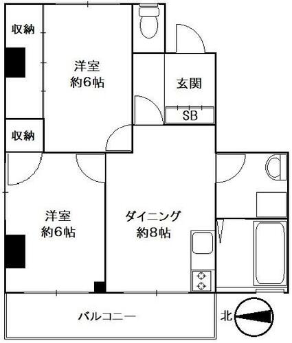 同じ建物の物件間取り写真 - ID:213103568845