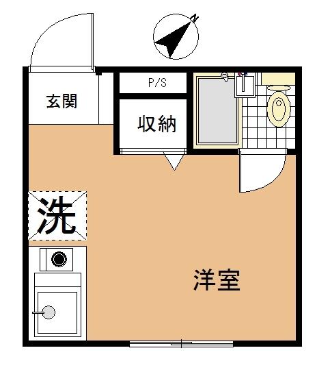 錦町ビル 103｜東京都立川市錦町１丁目(賃貸マンション1R・1階・15.60㎡)の写真 その2