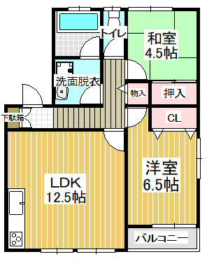 同じ建物の物件間取り写真 - ID:204004230037