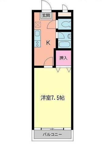 同じ建物の物件間取り写真 - ID:244004160514