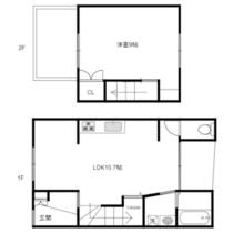 烏丸五条貸家  ｜ 京都府京都市下京区新町室町の間五条上る小田原町（賃貸一戸建1LDK・--・57.46㎡） その2