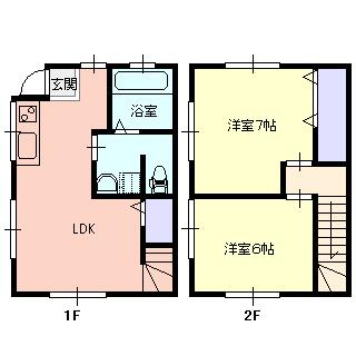 apartment 山形県西村山郡河北町谷地己
物件地図