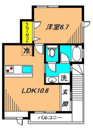 同じ建物の物件間取り写真 - ID:213104612222