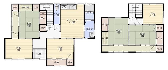 house for sale in Koka, Shiga | ¥9,990,000 | 6DK | Akiyama house find…