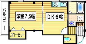 アルファＫ 201 ｜ 福岡県北九州市小倉南区徳力新町１丁目（賃貸マンション1DK・2階・31.30㎡） その2