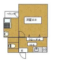 群馬県高崎市旭町（賃貸マンション1K・3階・32.24㎡） その2