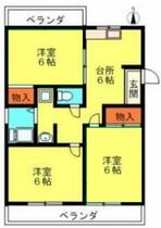 金山コーポサンキョ－ 302 ｜ 埼玉県川口市金山町（賃貸マンション3DK・3階・49.48㎡） その1